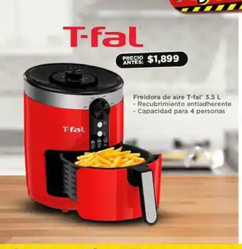 Bodega Aurrerá Freidora de Aire T-Fal 3.5L oferta