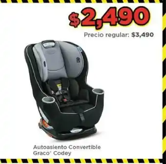 Autoasiento Convertible Graco Codey