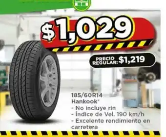 Bodega Aurrerá 185/60R14 Hankook oferta