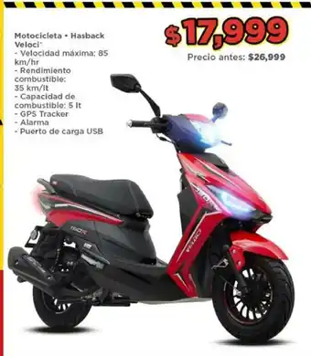 Motocicleta Hasback Veloci