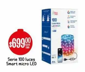 Soriana Híper Serie 100 Luces Smart Micro LED oferta