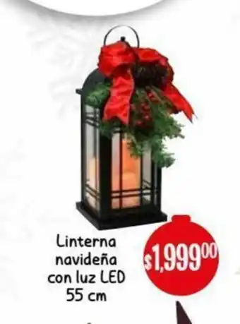 Soriana Híper Linteria Mavideña Con Luz LED 55cm oferta