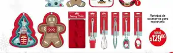 Soriana Híper Variedad de Accesorios para Reposteria oferta