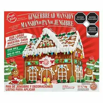 Costco Create a Treat Mansión de Pan de Jengibre 1.6 kg oferta