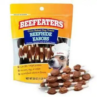 Costco Beefeaters Pinchos de Carnazas con pollo y Camote para Mascotas 793 g oferta
