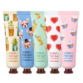 Cremas Hidratantes con Manteca de Karité, Tony Moly, 5 piezas
