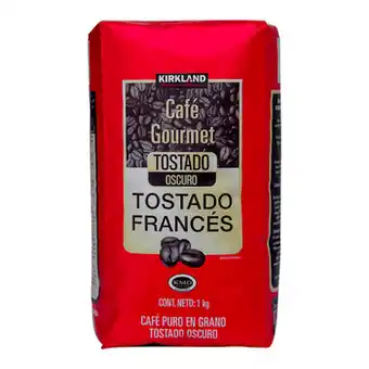 Costco Kirkland Signature Café en Grano Gourmet Tostado Frances 1 kg oferta