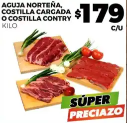 Merco Aguja norteña, costilla cargada o costilla contry oferta