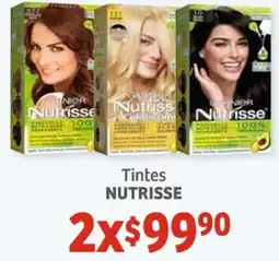 Soriana Híper NUTRISSE Tintes oferta
