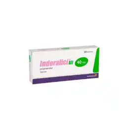 Farmacias Bazar INDERALICI 40MG 30 TABLETAS oferta