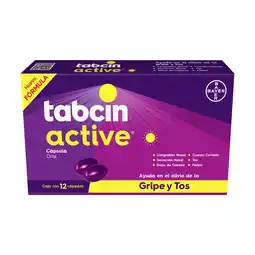 Farmacias YZA TABCIN ACTIVE 12 CAPS oferta