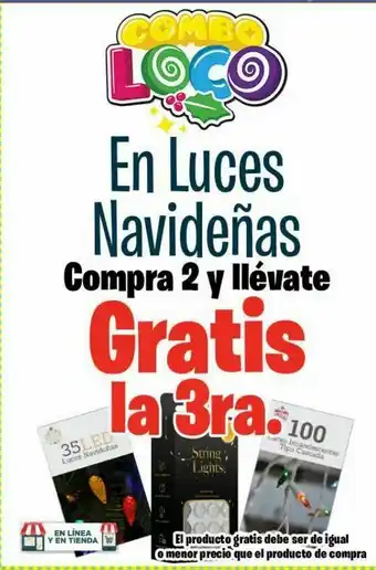 HEB En luces de navidad oferta