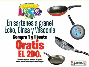 En sartenes a granel ecko, cinsa y vasconia