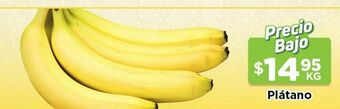 HEB Platano 1 kg oferta