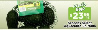 HEB Seasons select aguacatito en malla oferta