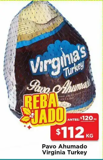 HEB Pavo ahumado virginia turkey oferta
