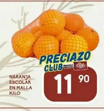 Alsuper Naranja escolar en malla kilo oferta
