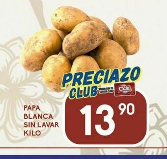 Alsuper Papa blanca sin lavar oferta