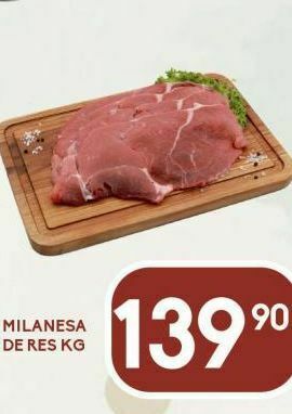Alsuper Milanesas de res kg oferta