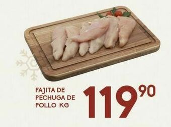 Alsuper Fajita de pechuga de pollo oferta