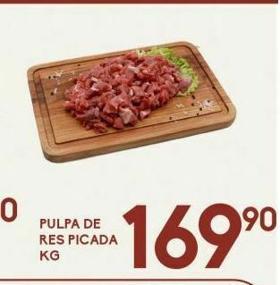 Alsuper Pulpa de res picada kg oferta