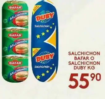 Alsuper Salchichón bafar o salchichon duby kg oferta