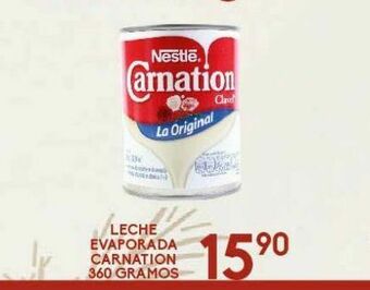 Alsuper Leche evaporada carnation 360 gr oferta