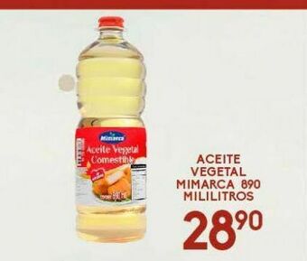 Alsuper Aceite vegetal mimarca 890 ml oferta