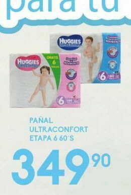 Alsuper Pañales ultraconfort etapa 6 60 s oferta