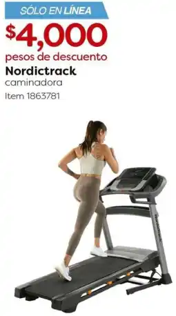 Nordictrack caminadora