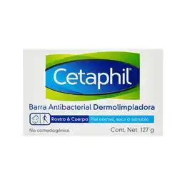 Farmacias YZA CETAPHIL BARRA ANTIBACTERIAL DERMO 127G oferta
