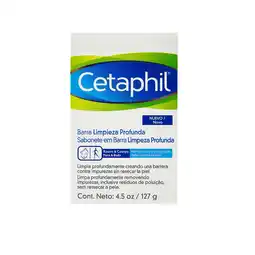 Farmacias YZA Cetaphil Barra Limpieza Profunda 127 g oferta