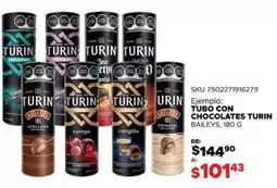 Turin - tubo con chocolates