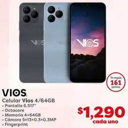 Soriana Híper Vios celular oferta