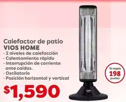 Soriana Híper Vios calefactor de patio oferta