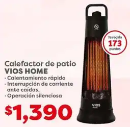 Soriana Híper Vios calefactor de patio oferta