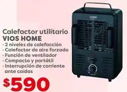 Soriana Híper Vios calefactor utilitario oferta