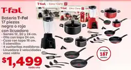 Soriana Híper T-fal batería oferta