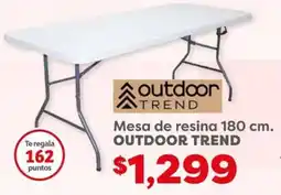 Soriana Híper OUTDOOR TREND Mesa de resina oferta