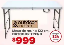 Soriana Híper OUTDOOR TREND mesa de resina oferta