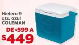 Soriana Híper Coleman hielera oferta