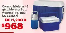 Soriana Híper COLEMAN combo hielera oferta
