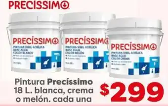 Soriana Híper PRECÍSSIMO pintura oferta