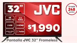 Soriana Mercado JVC smart tv 43" oferta