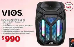 Vios bafle vios 15” mod. vs-15