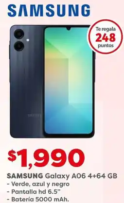 Soriana Mercado SAMSUNG Galaxy A06 oferta