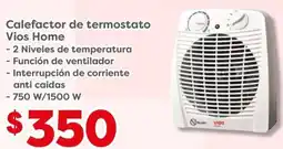 Soriana Mercado Vios home calefactor de termostato oferta