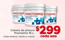 Soriana Mercado Precíssimo Cubeta de pintura oferta