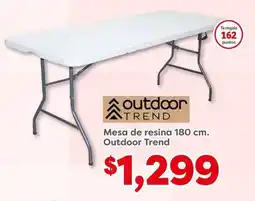 Outdoor Trend Mesa de resina