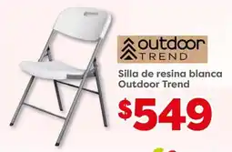 Soriana Mercado Outdoor Trend Silla de resina oferta